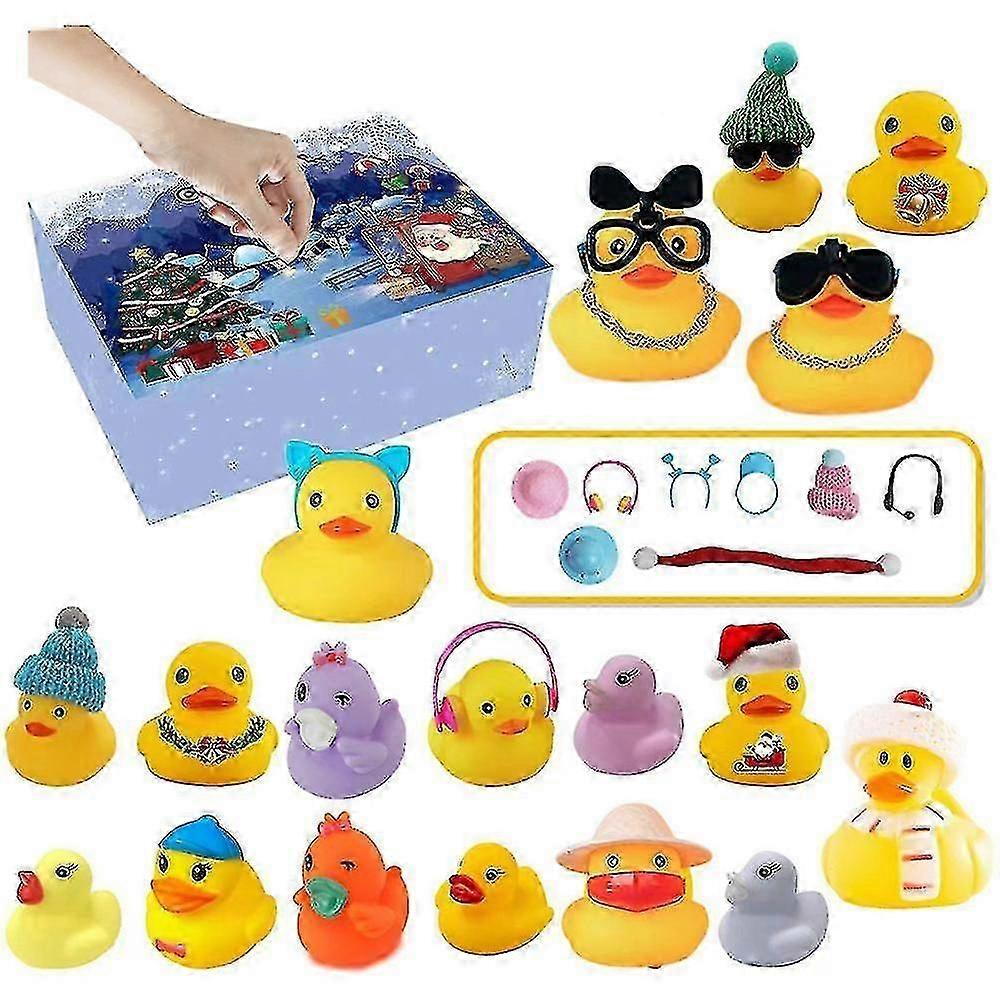24 Countdown Blind Box, Rubber Blind Box Box