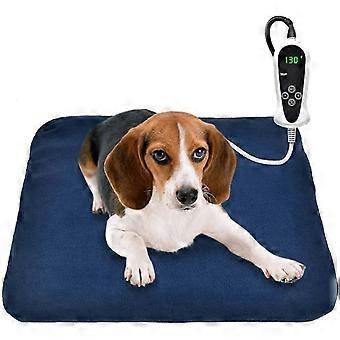 Pet Heating Pad, Electric Heating Pad for Dogs and Cats Indoor Warming Mat with Auto Power Off 45 x 45cm