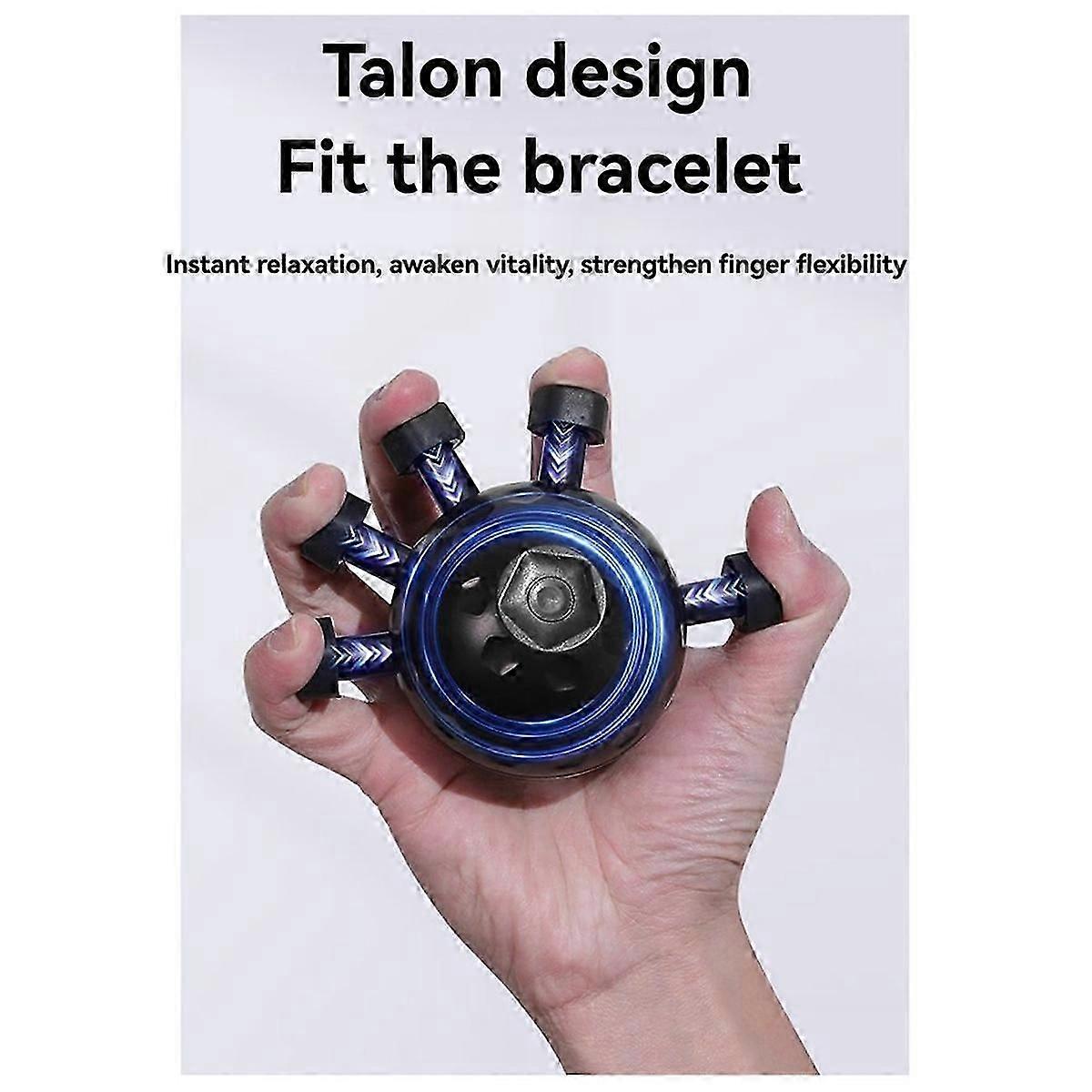 Adjustable grip strength trainer for hand exercises