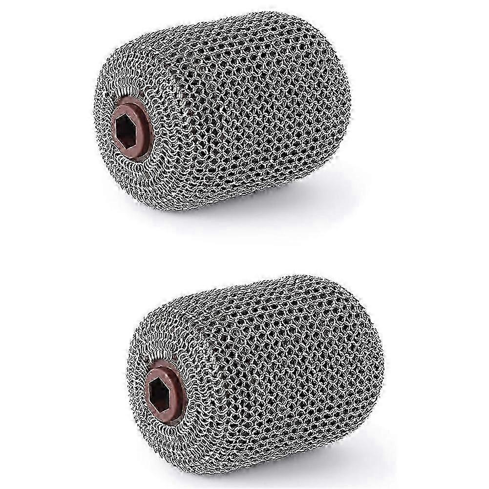 2pcs Electric Grill Cleaner Replaceable Head,Grill Brush Replaceable Head ,Grill Cleaner Compatible with Outdoo HK