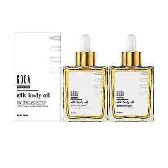 1-3X GODA Silk Body Oil Women - Åtstramande anti-aging återfuktande formula, återfuktande och krämig hud efter dusch -AM