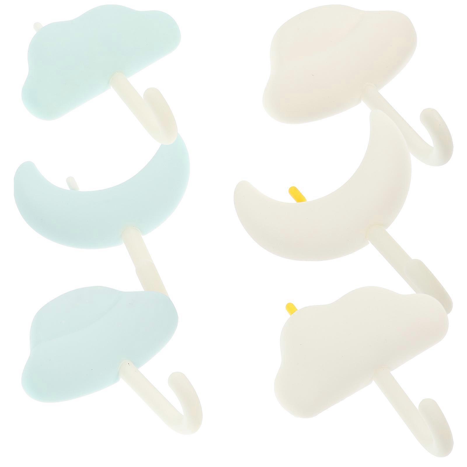Wall Hooks for Home Use Multipurpose Hanging 24Pcs Assorted Colors