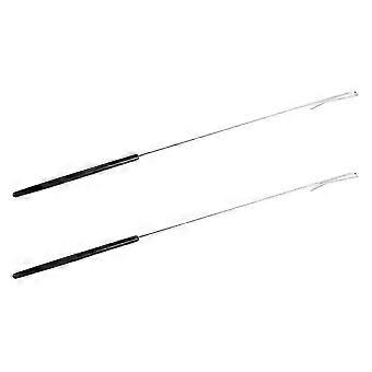 2pcs Puppet Arm Control Rods for Small and Large Puppets Puppet Hand Rods with Plastic Protective Sleeve for Puppet Manipulation and Performance