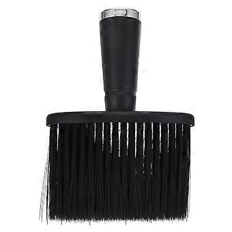 Hair Removal Brush Neck Duster Brush for Hair Cutting 1Pcs Black Nylon