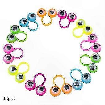 Large Eye Finger Puppet Rings, Easter Party Decorations and Gift Basket Fillers
