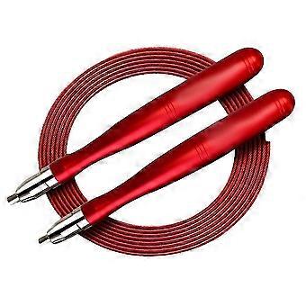 Schnelles, verwicklungsfreies, verstellbares und selbstaufrollendes Aluminium-Springseil, geeignet für Training, Boxen und Workouts.