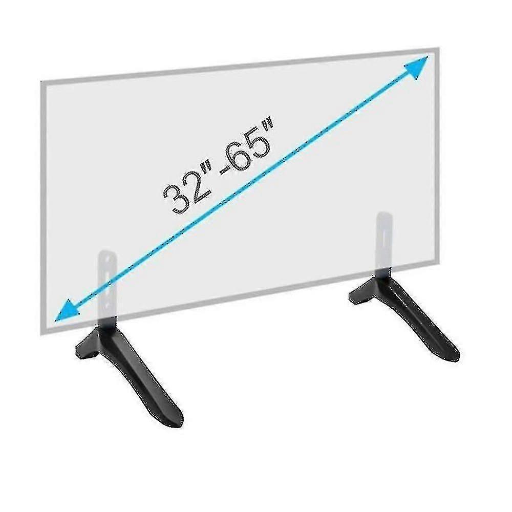 Suporte universal para TV, base de metal para TV de 32 a 65 polegadas
