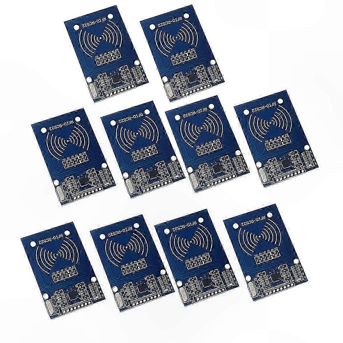 10PCS RFID Induction Module for MFRC522 IC Card Reader System