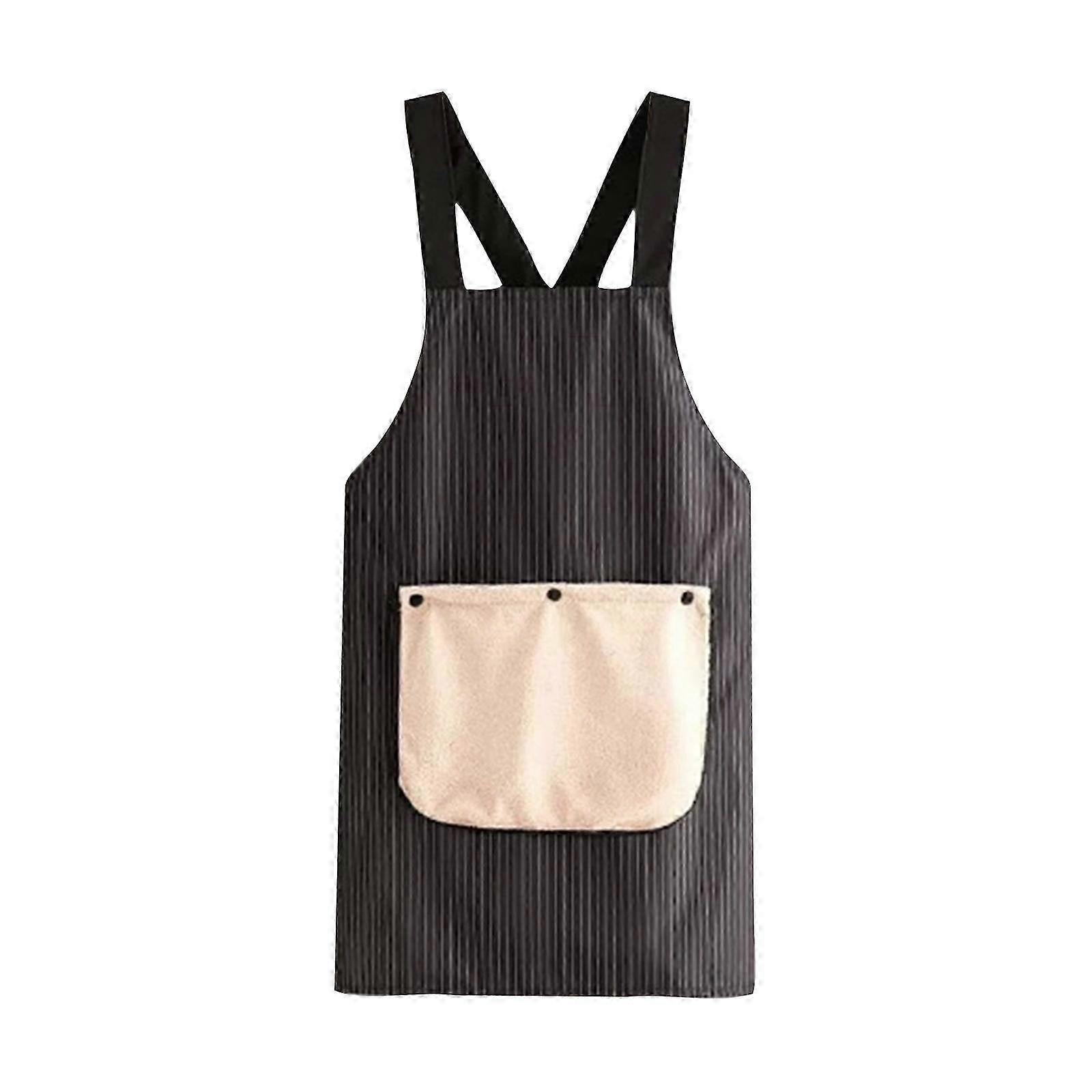 Ergonomic Oil-Resistant Cooking Apron