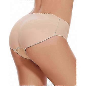Bezszwowe majtki podnoszące pośladki dla kobiet, wyściełane wkładki modelujące biodra, obwód bioder 25-26 cm