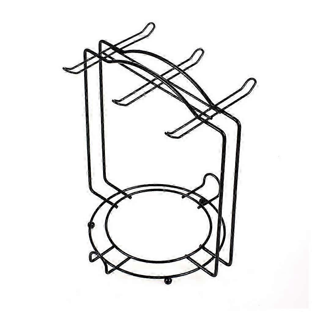 Stainless Steel Mug Rack With 6 Hooks