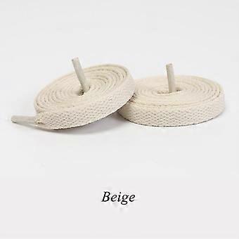 1Pair Flat Shoelaces Classic Quality Rope Laces Solid Casual Sneakers Shoelace Shoe Accessories 100/120/140/160/180CM