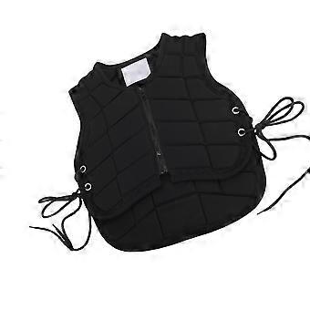 Kids Horse Riding Vest Front Zipper Closure Padded Equestrian Vest Horse Riding Protective Gear CM