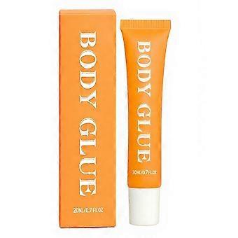 Kroppslim, antiskli, vanntett, lateksfri, hudvennlig, vannbasert, for bruk på klær, 20 ml.