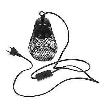 Reptile Heat Lamp Cover with Hook for Safe Heating in Reptile Boxes