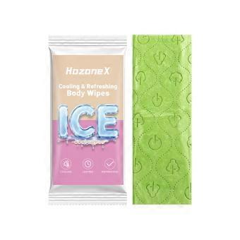 2pcs Wet Wipes, cooling light mint fresh small individual portable outdoor multi-scenarios wipes