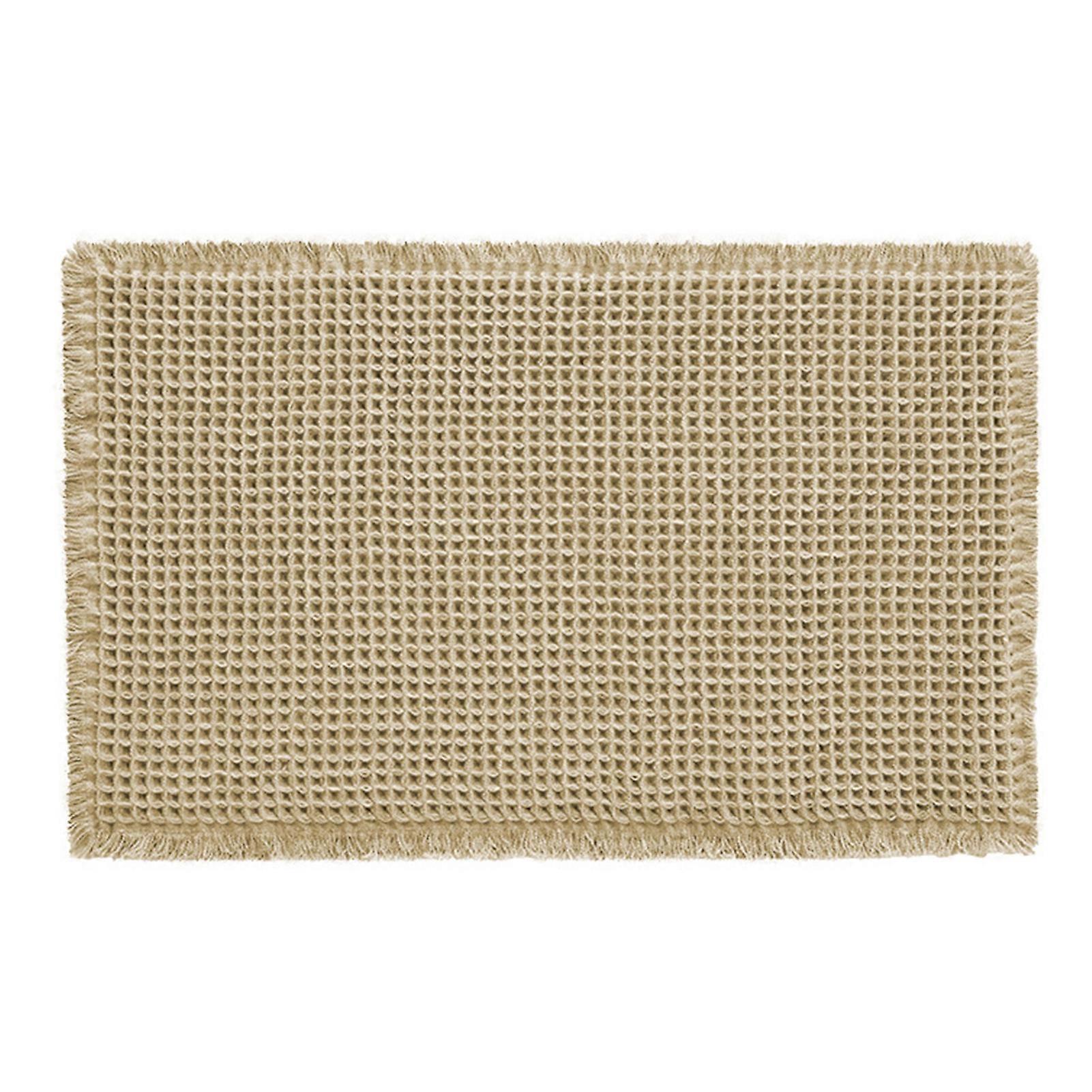 Absorbent Entryway Mat with 3D Waffle Design compatible with Home