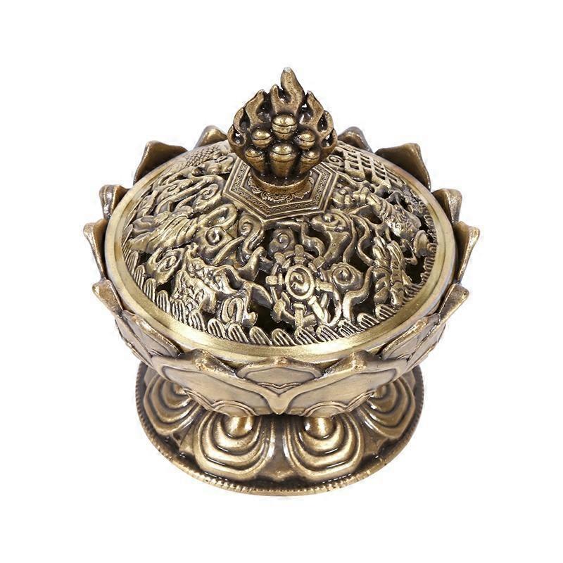 Retro Backflow Incense Cone Holder