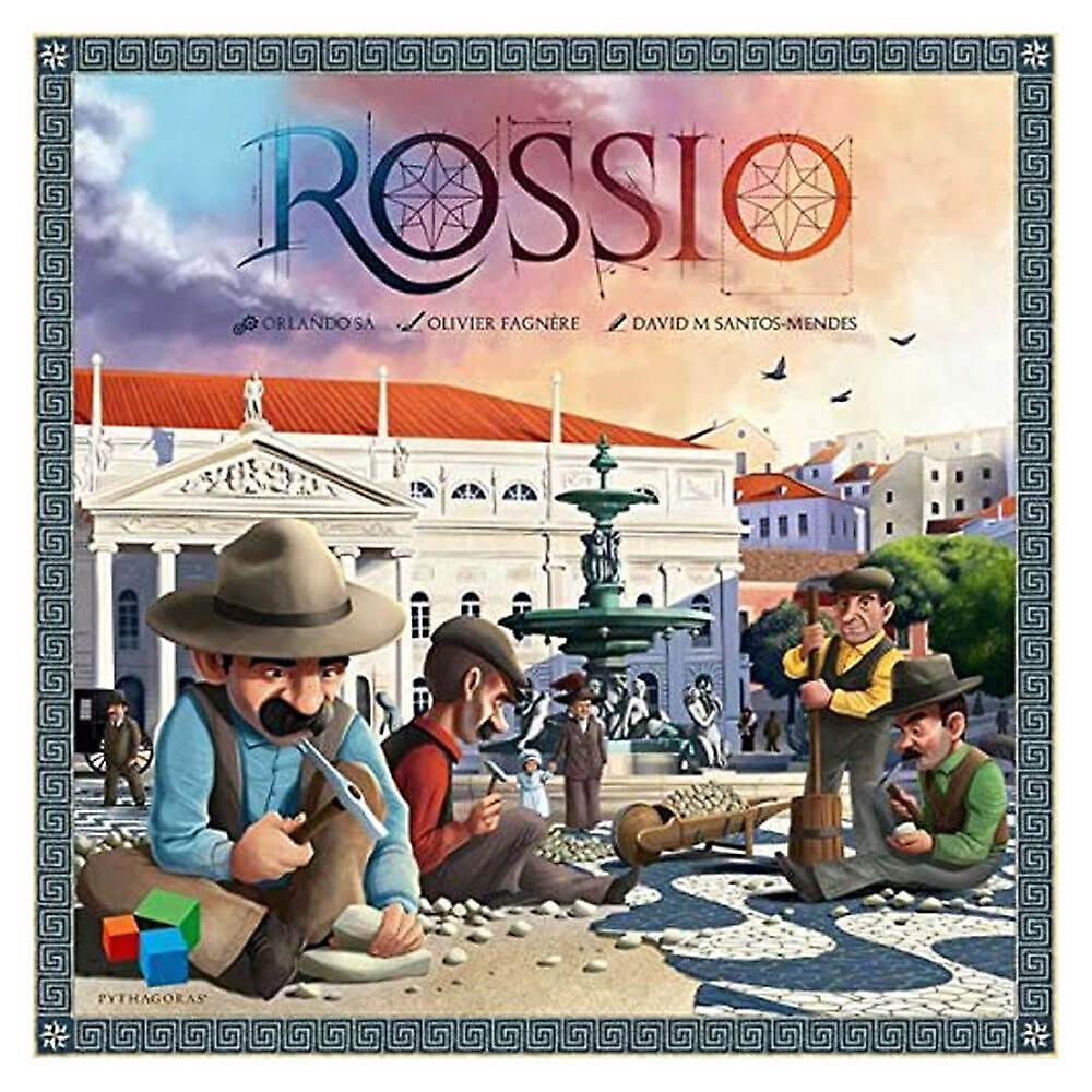 Pythagoras Rossio Classic Board Game for 1 to 4 Players Age 8 and up