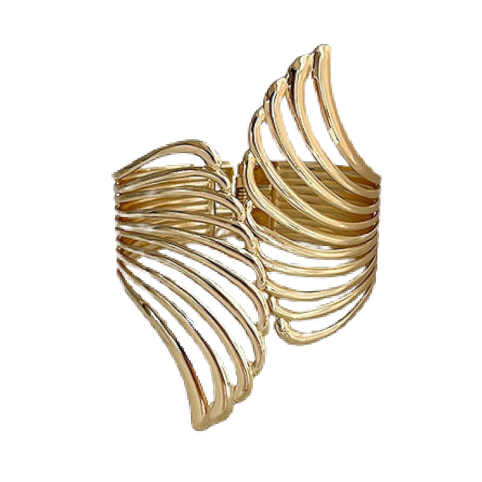 Drapery Holdbacks Exquisite Texture Easy To Use Metal Golden Wings Shape Curtain Clips Holder For Home