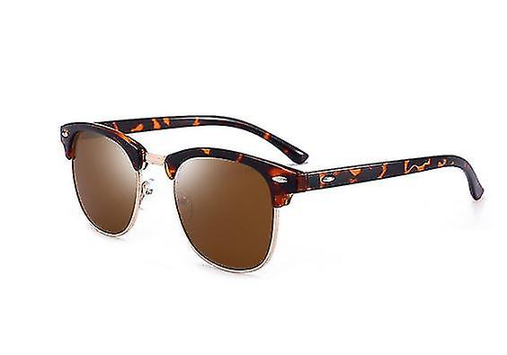 Sunglasses For Men And Women Semi-rimless Frame Driving Sun Glasses 100% Uv Blocking