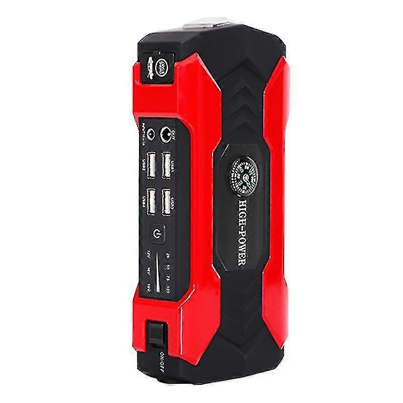 Démarreur De Voiture Portable 5000A - Chargeur Batterie 12V Avec USB QC3.0 & LED - Pour Moteurs Jusqu'à 8L Diesel - 3