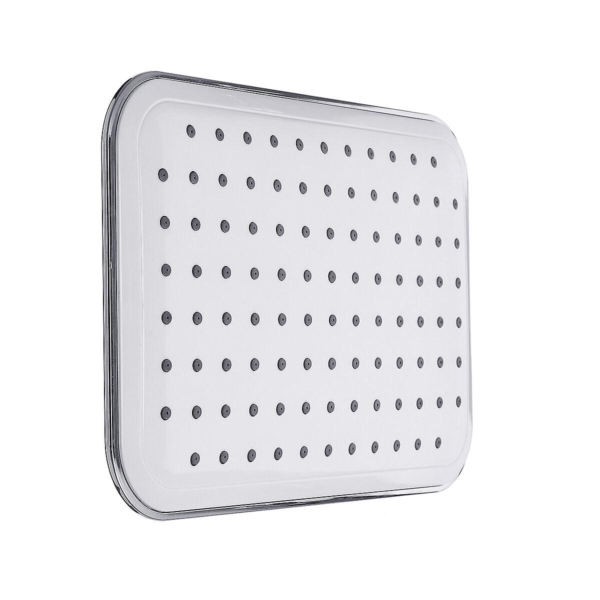 6-Piece 8-inch Rainfall Shower Head Set With Adjustable Angle