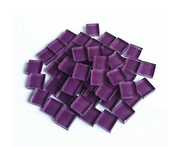 Deep purple H made Tiny Mini Micro Glass Crystal Free Stone Craft Material