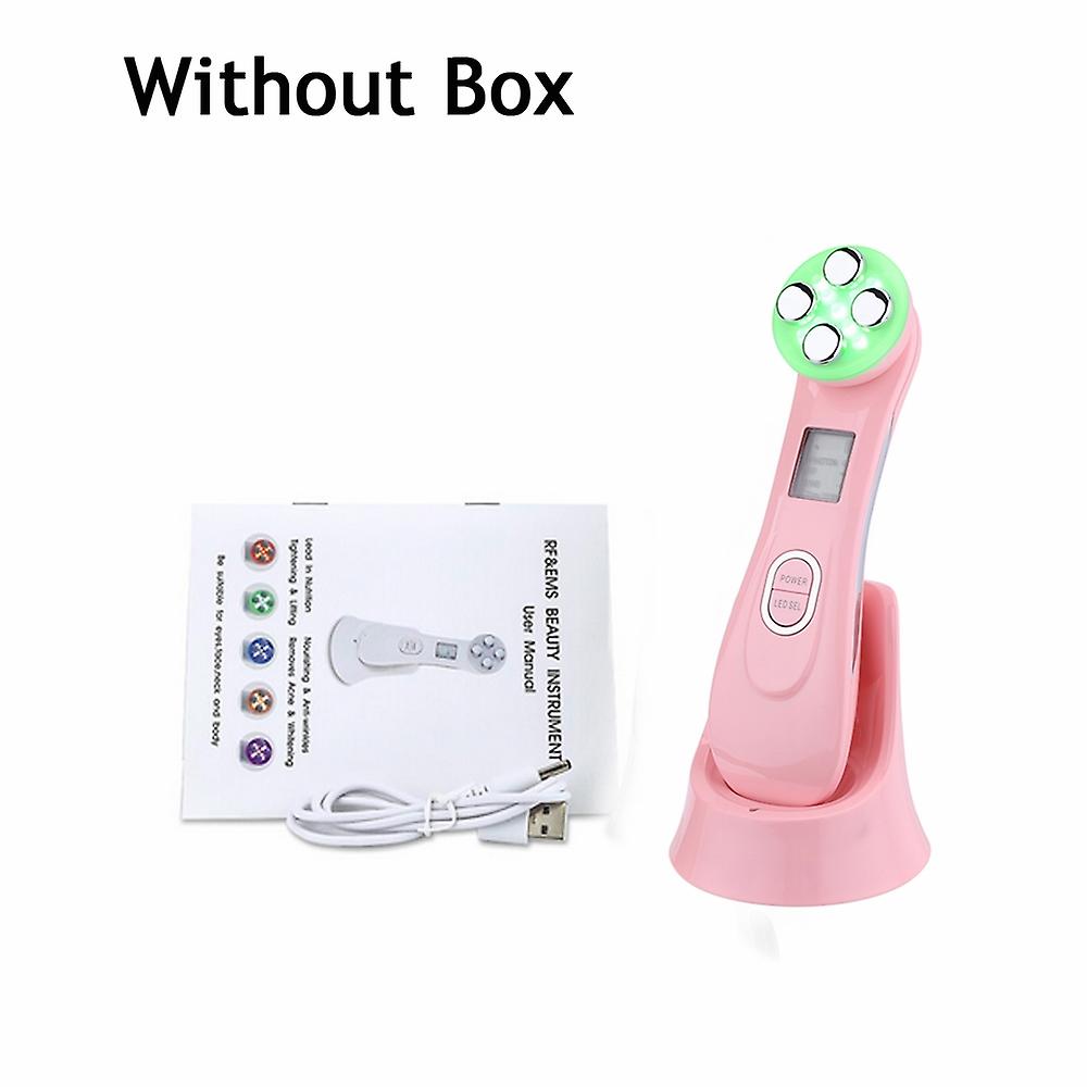 5 In 1 Led Skin Tightening Device Light Photon Thearpy Radio Frequency Skin Rejuvenation Mesotherapy Anti Aging Skin Care Tool