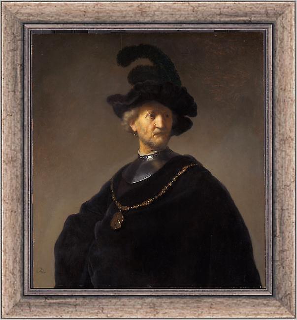 Con Ram Old man with, REMBRANDT Harmenszoon van Rijn, 60x50cm