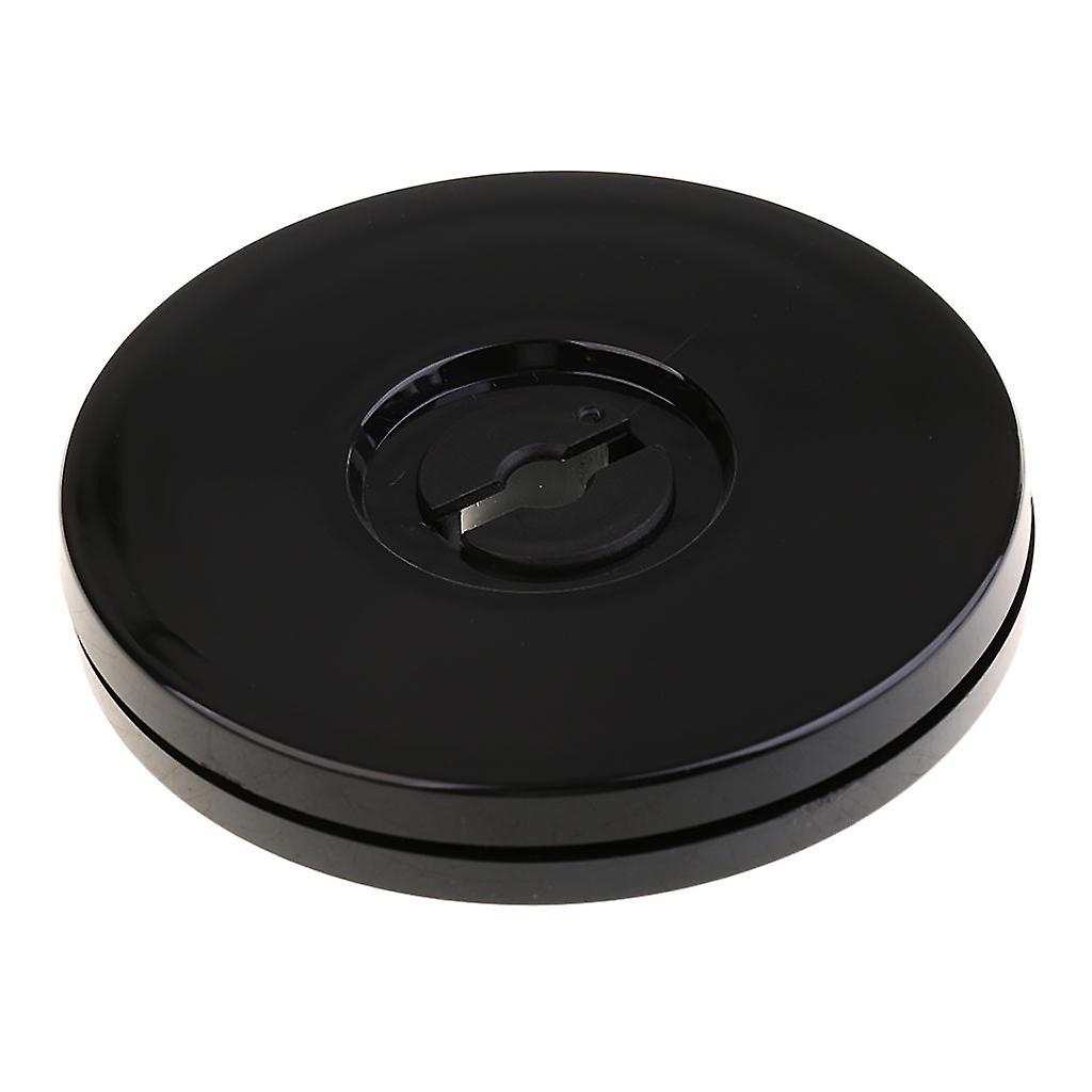 Turntable Plate Rotating Disc Base Turn Table Display Accessory 3'' Black