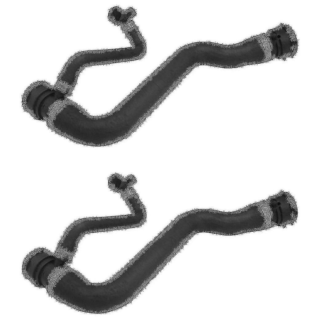 2x Engine Cooling System Radiator Coolant Hose Primary Radiator 17127531768 For- 1 E88 E82 3 E90 E9