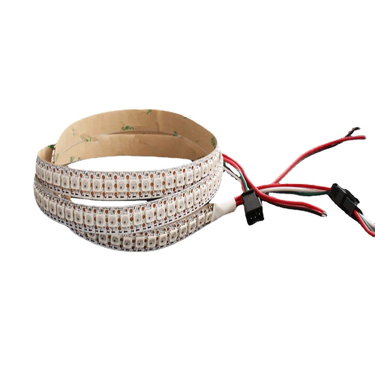 1M 144 Leds 5050 Rgb Addressable Led Strip Light, Non-waterproof Ip20, 3.2ft