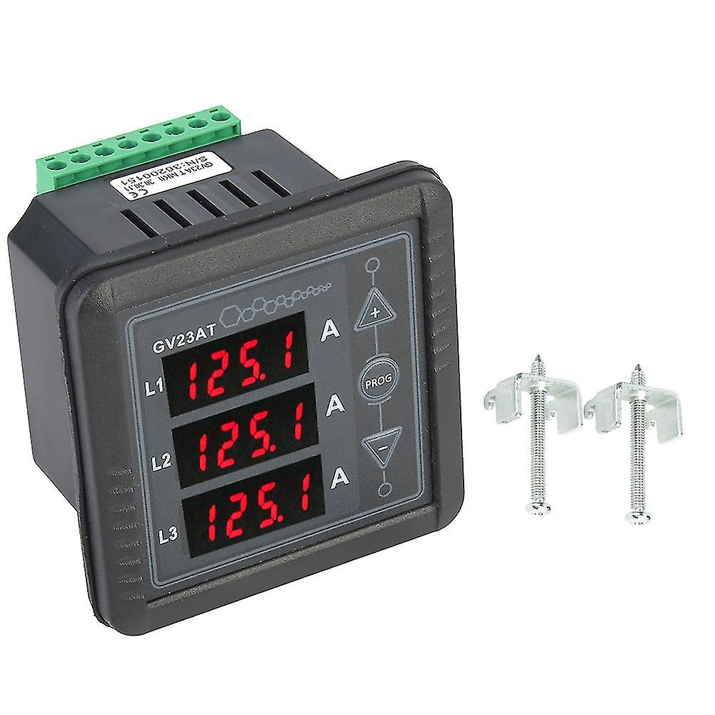 Gv23at Generator Three Phase Ac Ammeter Tester Digital Display Ac Current Meter