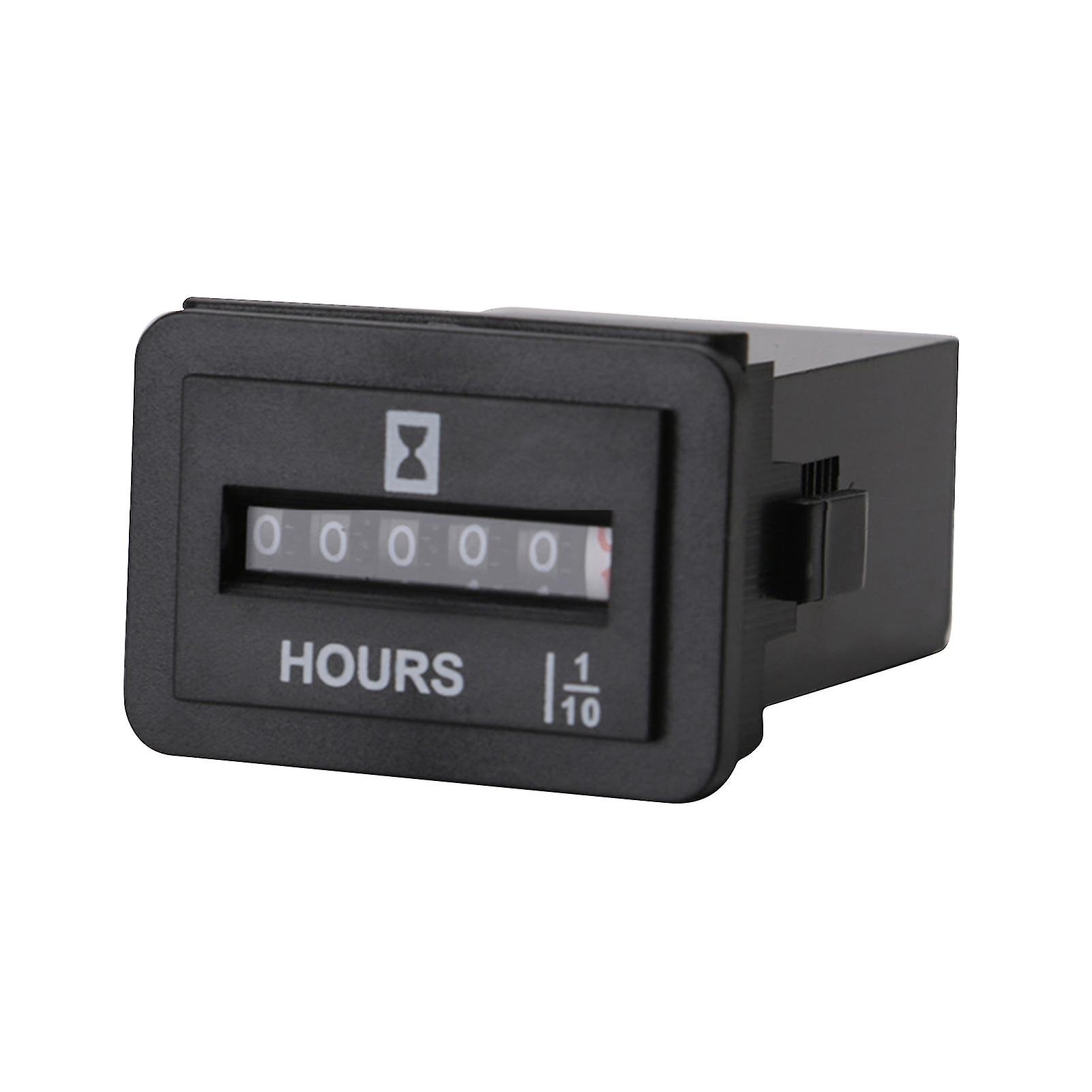 Digital Meter Rectangle Sensitive Abs Digital Hour Meter For Motorcycles