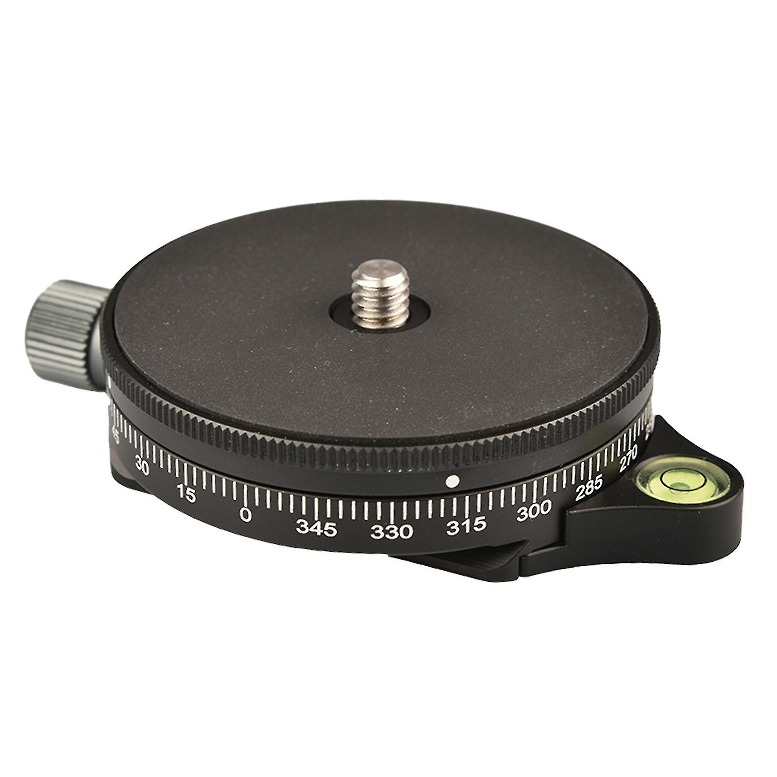 Lp-60 Camera Panoramic Panning Base With Arca-swiss Type Plate With Bubble Level