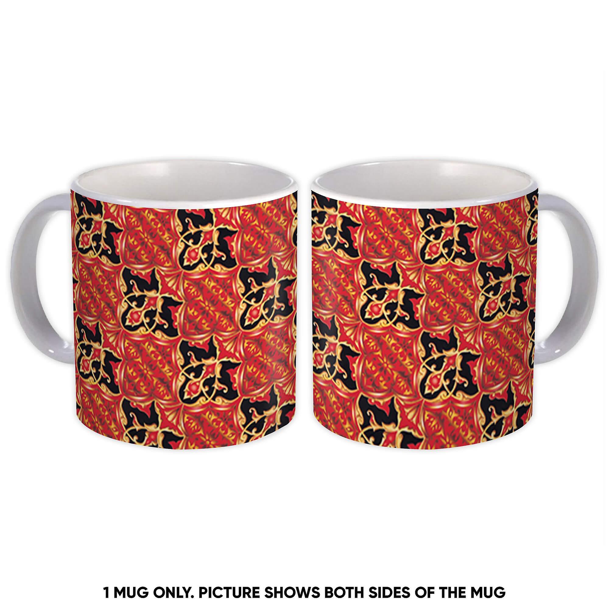 Gift Mug: Classic Arabesque Decor Seamless