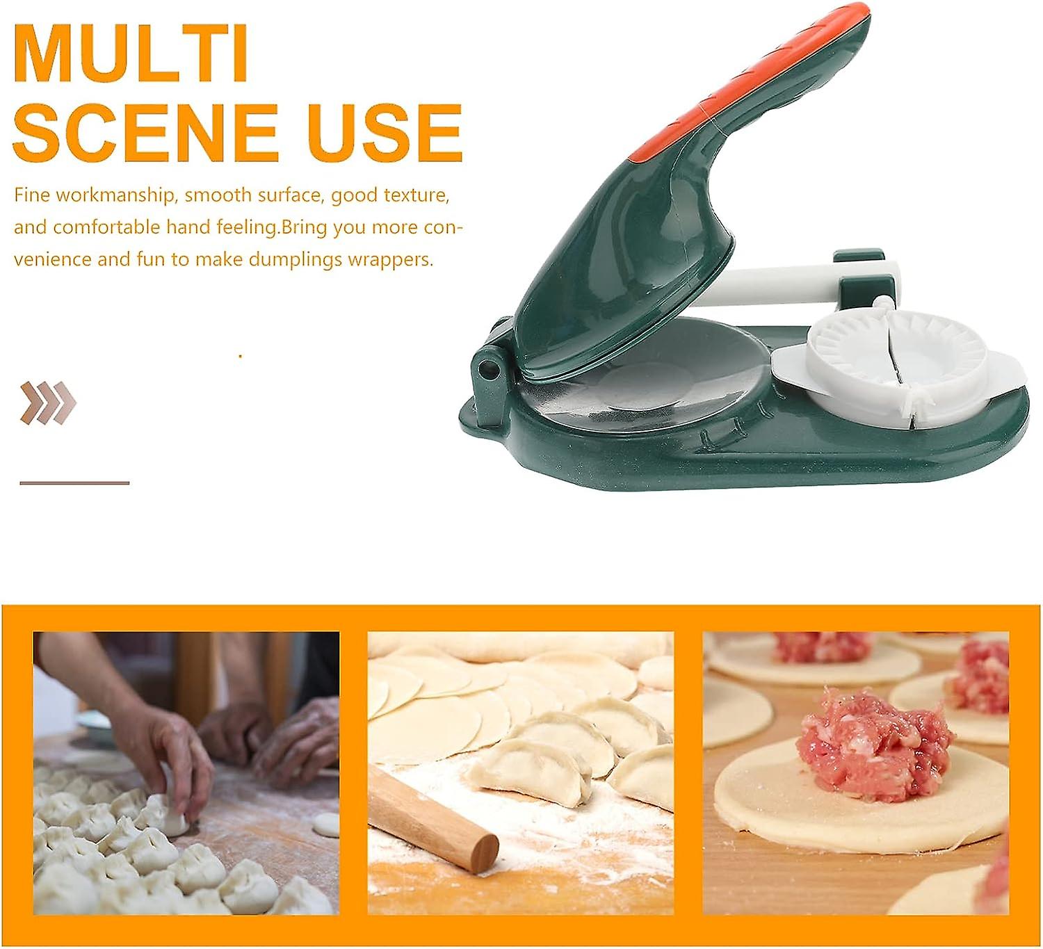 Zerodis Stampo Per Ravioli Dumpling | 37 Fori In Lega Alluminio | Diametro 26,5 Cm - 2