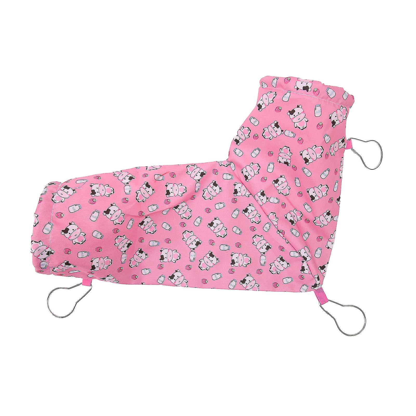 Polyester Corner Tunnel for Guinea Pig and Rat, Easy to Fix, Soft and Cute, for Small Pet, Small Cow