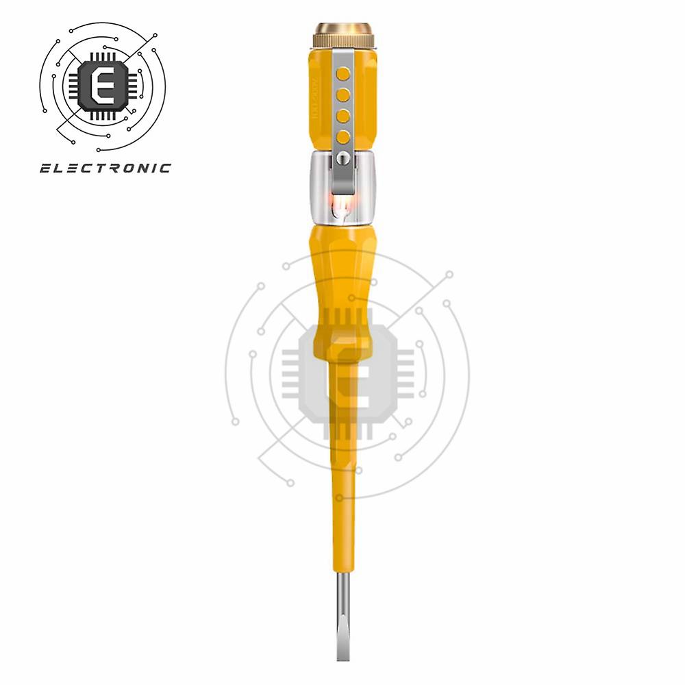 100-500v Voltage Detector Tester Screwdriver Clip Test Pencil Insulation Electrician Home Tool Voltage Indicator Pen Sensor