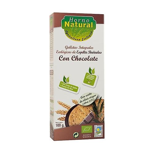 Spelled cookie with Eco chocolate 100 g (Chocolate)