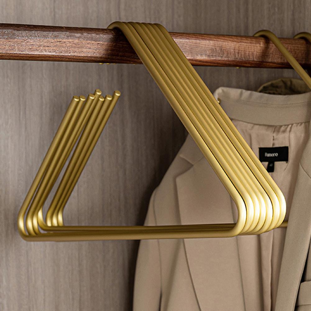 Metal Triangular Clothes Hanging Rack Multipurpose Saving Space Coat Rack for Wardrobe