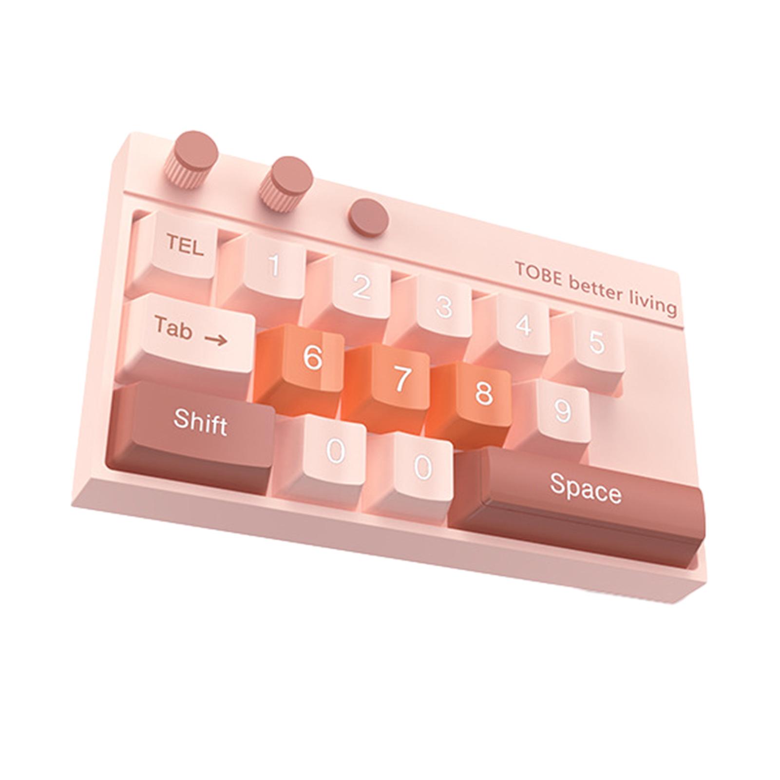 Colorful Keyboard Shape Phone Number Plate for Parking Luminous Parking Plate Ornament for Car Interior