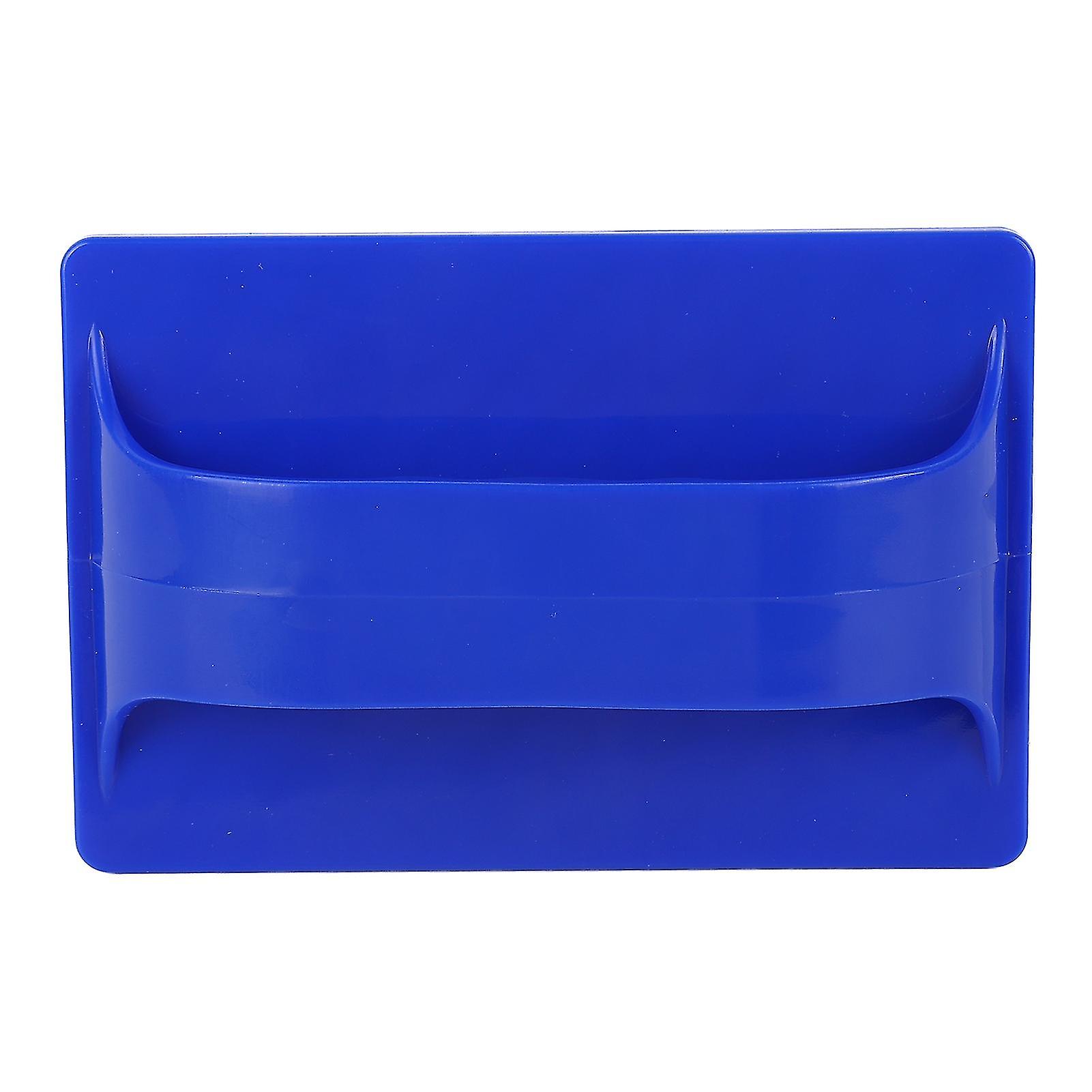 Blue Hot Dog Slicing Tool 5.5x3.7x1.3in Easy Clean Plastic
