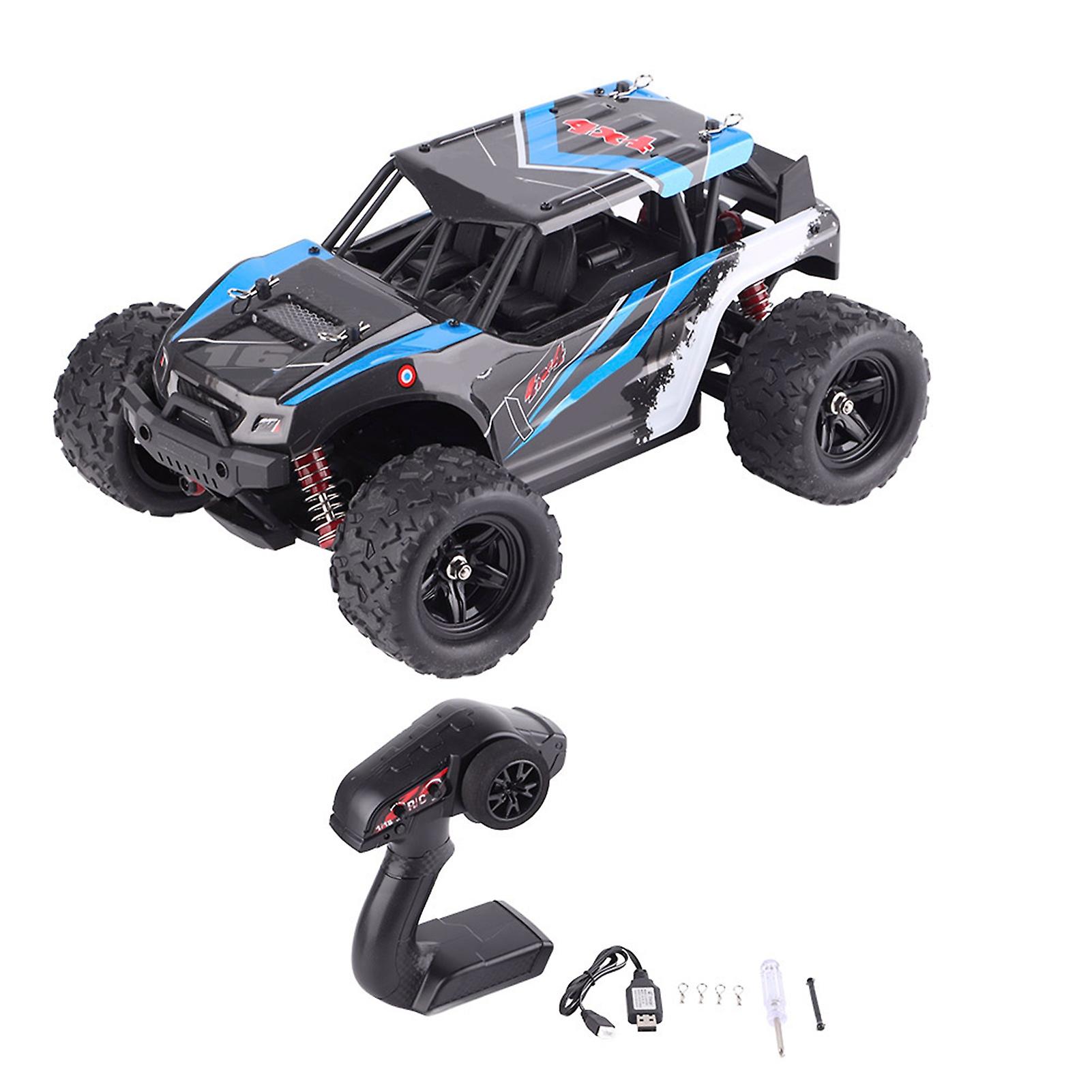 Blu 1/18 Scala 4WD 2.4Ghz Telecomando RC Auto Da Corsa Giocattolo