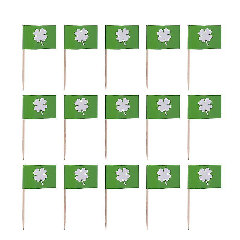 200pcs Clover Cake Toppers