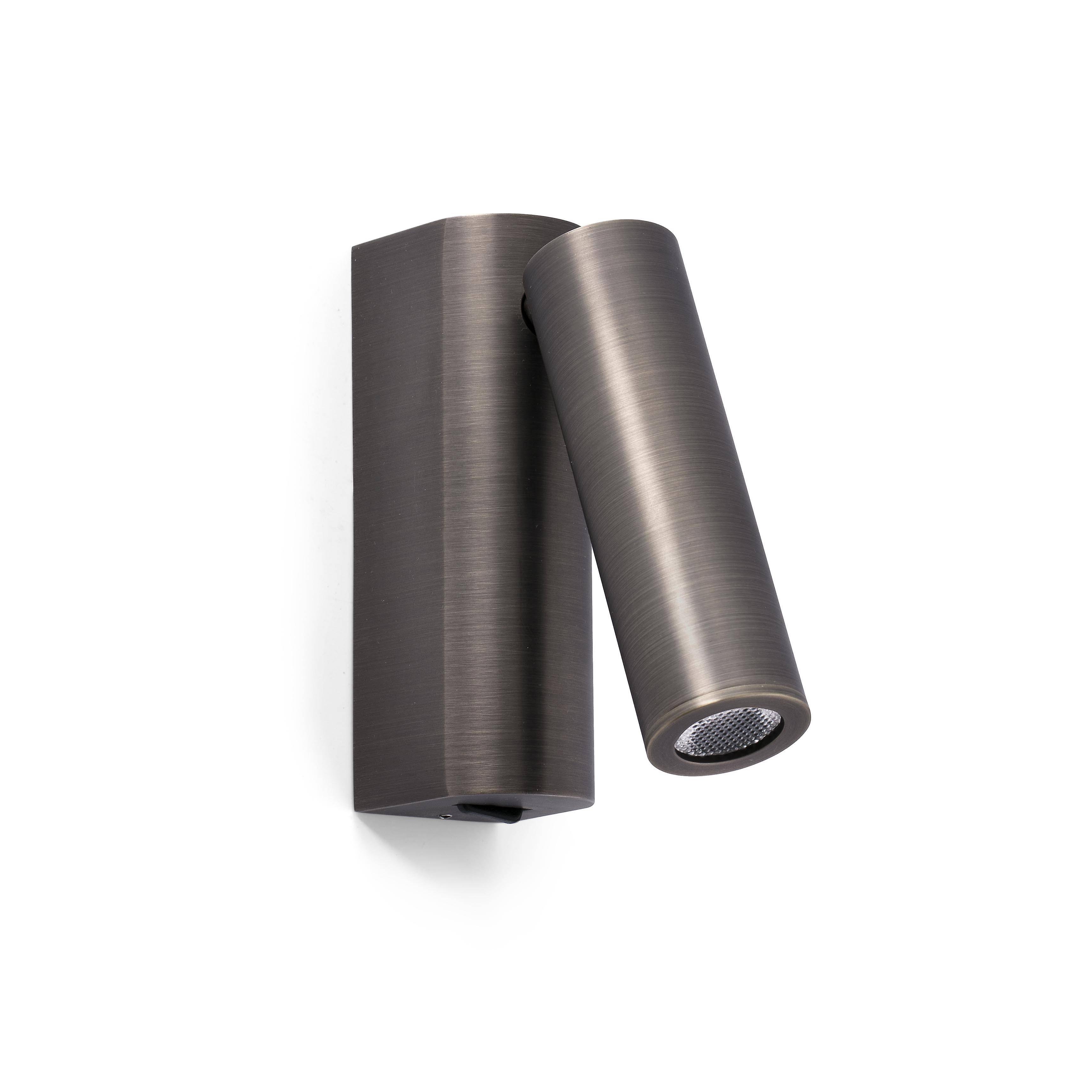 Faro Rob - LED Indoor Wall Reading Light Bronze