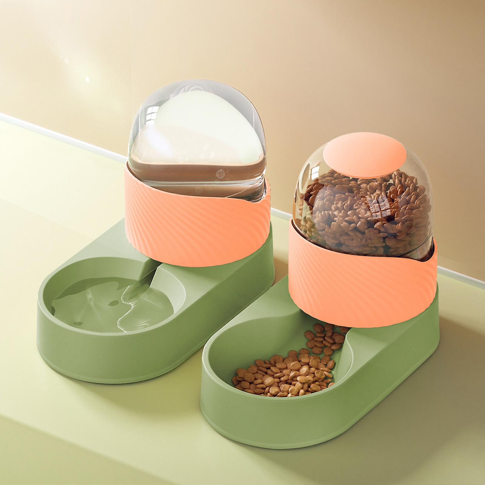 Pet Water Feeder Circulates Throughout the Day and Automatically Replenishes Water Feeder