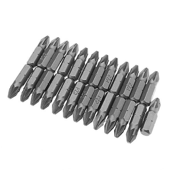 25Pcs 25mm Pz2 Screwdriver Bits Set Hex Magnetic Power Tool