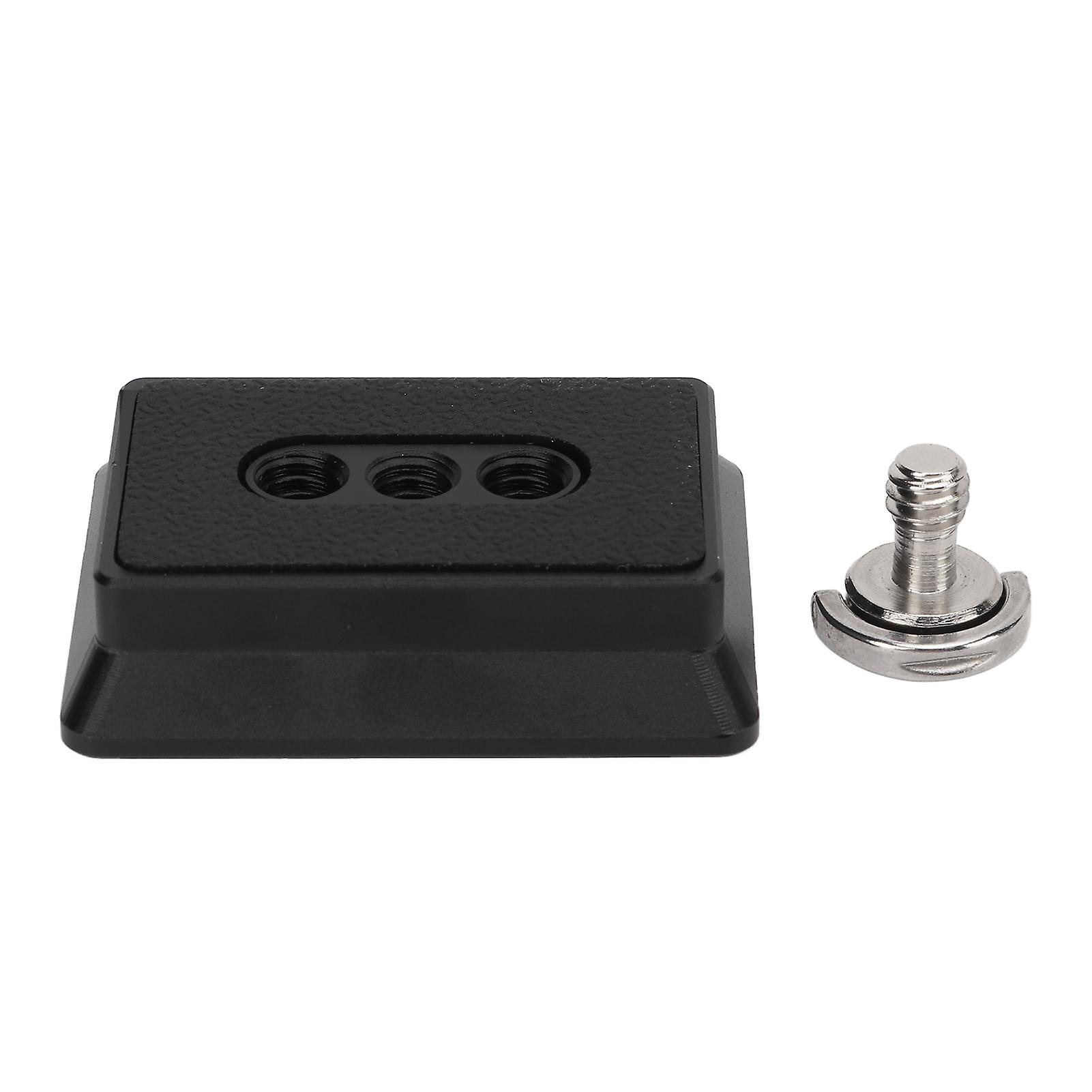 Arca Type Quick Release Plate Aluminum Alloy Camera Base Compatible with DJI RS2 Stabilizer for Secure Mounting and Easy Adjustment